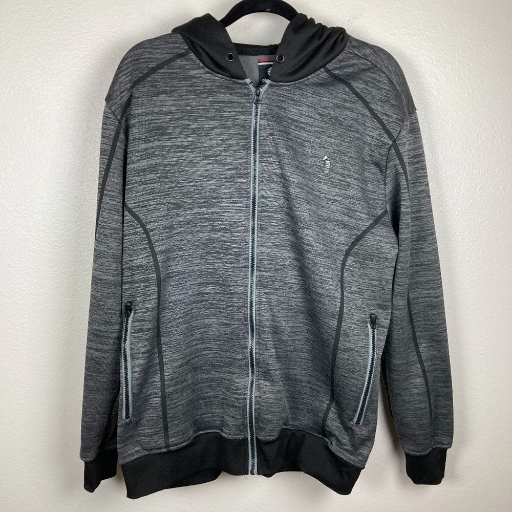 3/$20 Mens Akademic Zip Up Hoodie Sweatshirt L